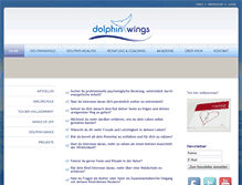 Tablet Screenshot of dolphinwings.com