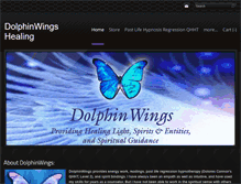 Tablet Screenshot of dolphinwings.net